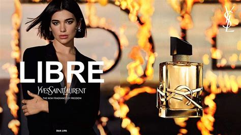libre yves saint laurent pub mannequin